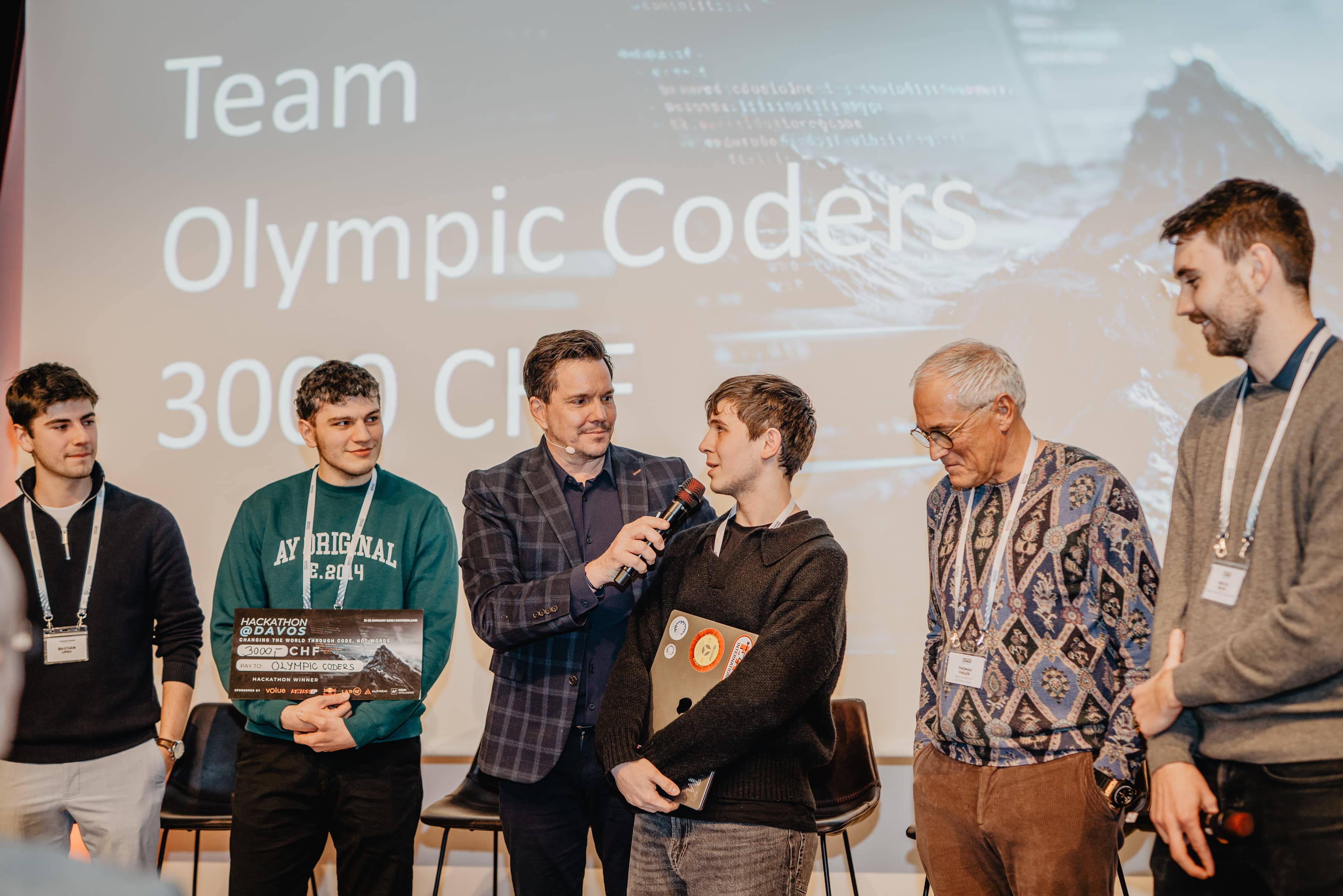 Adam Kahirov auf der Bühne